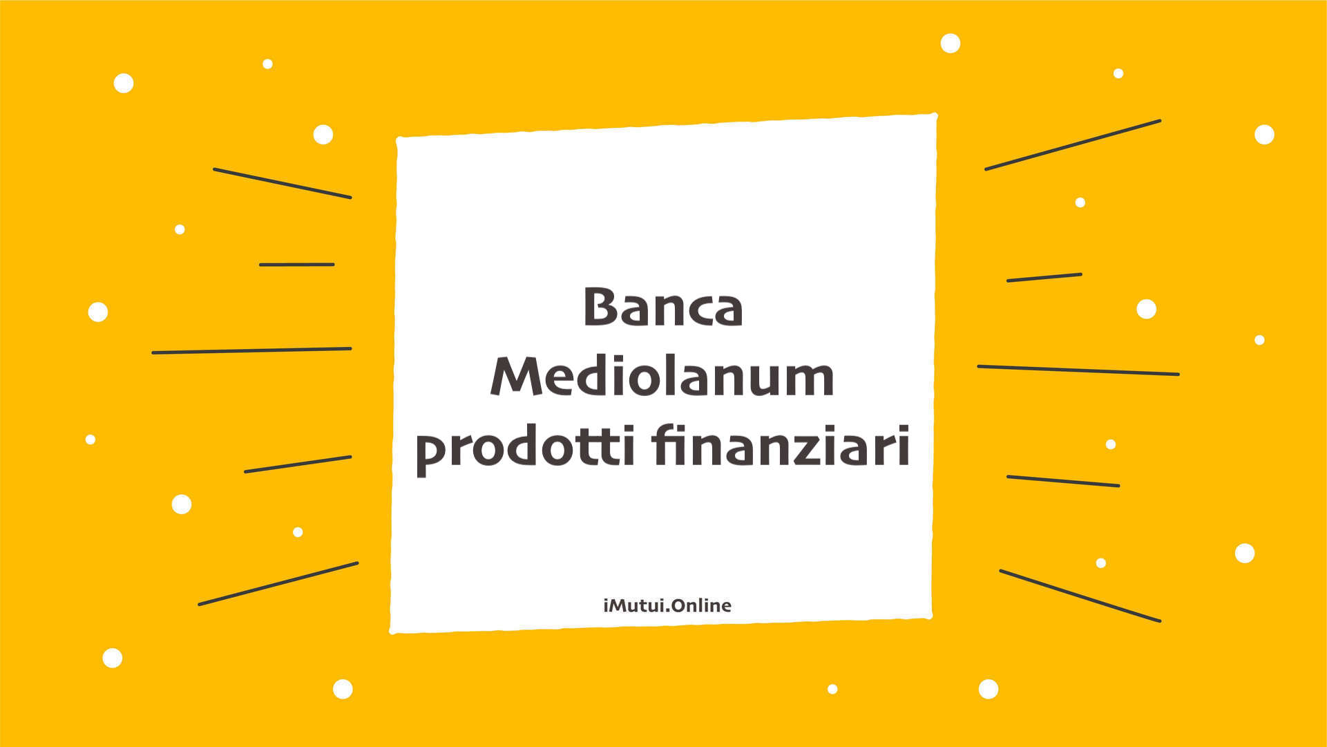 Banca Mediolanum prodotti finanziari