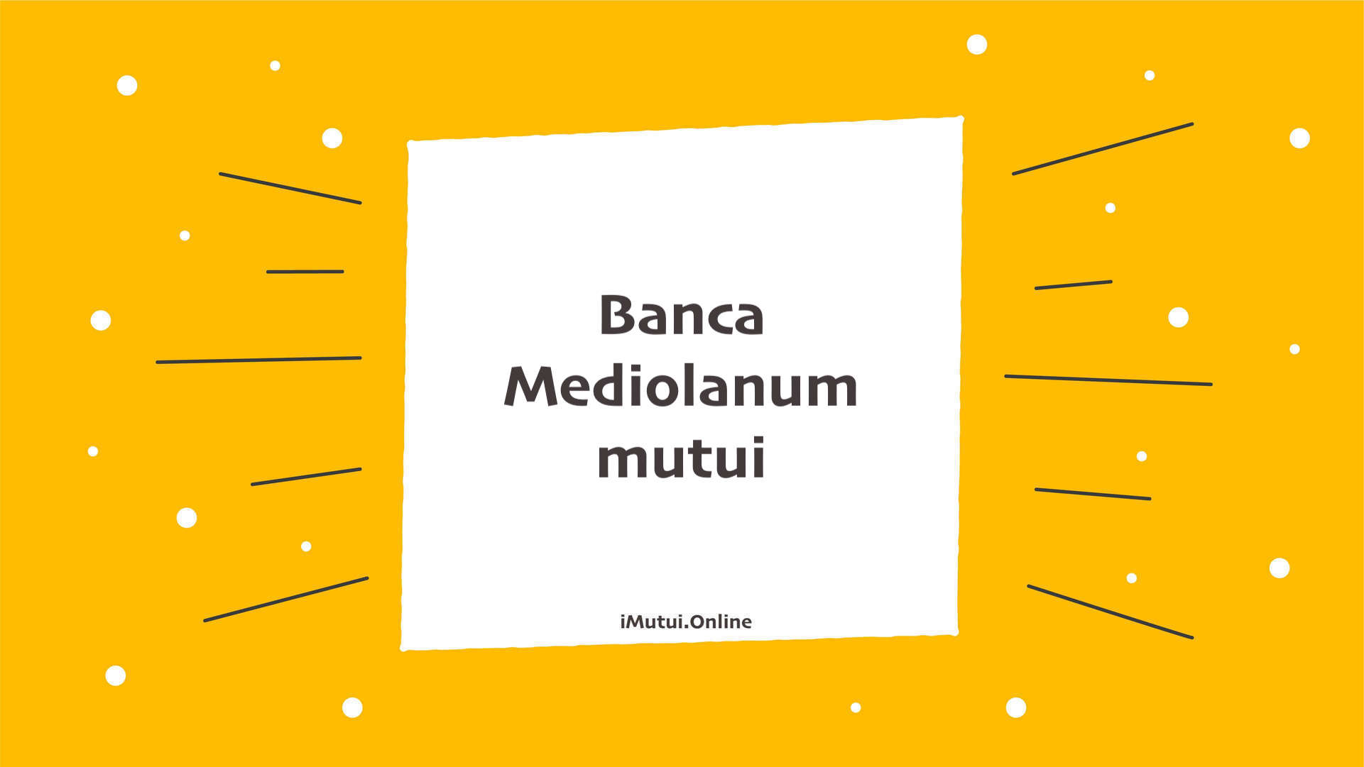 Banca Mediolanum mutui