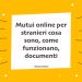 Mutui online per stranieri