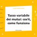 Tasso variabile dei mutui